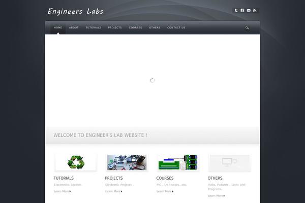 Awake theme site design template sample