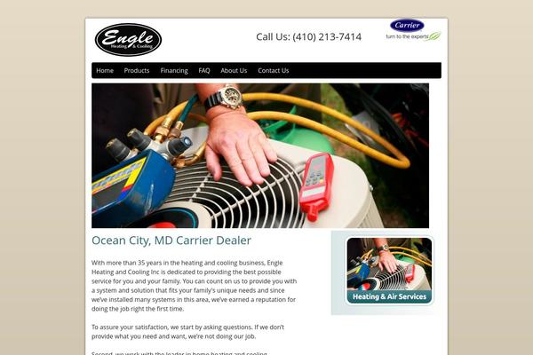 englehvac.com site used Mastersite-basic2