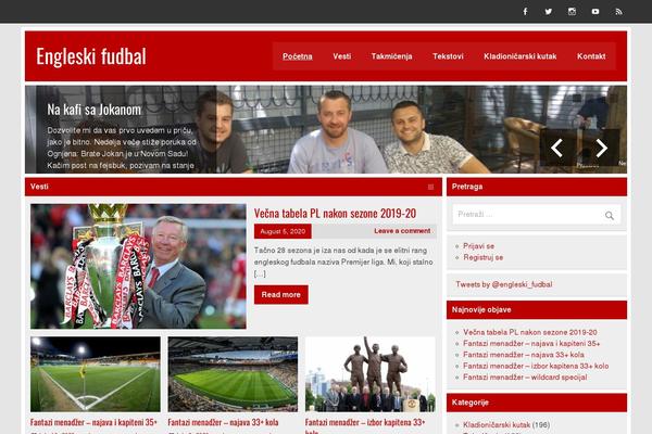 Leeway theme site design template sample