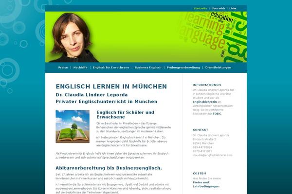 Enfold theme site design template sample