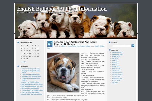 englishbulldog.name site used Mandigo
