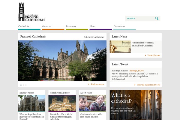 englishcathedrals.co.uk site used Aec