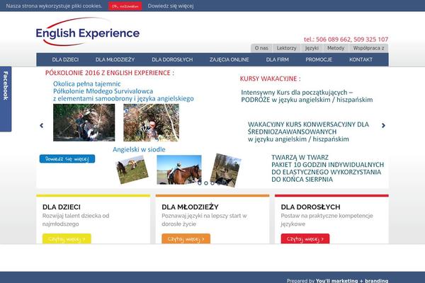 englishexperience.pl site used Deborah
