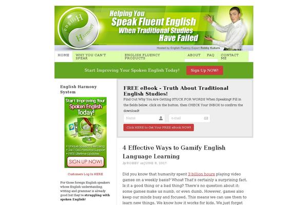 Site using Featured Content Gallery plugin