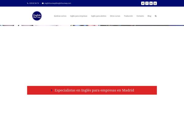 Total theme site design template sample