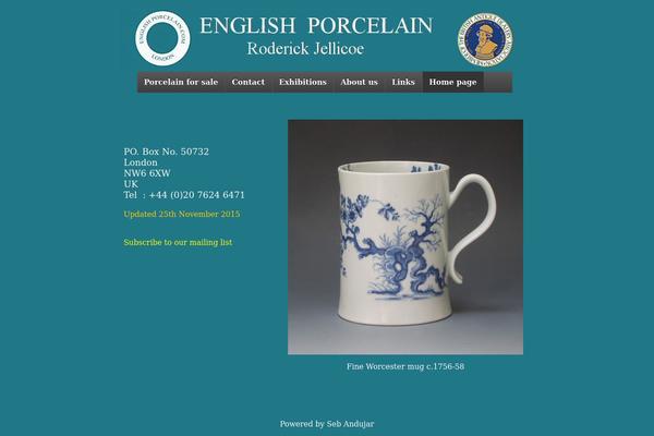 englishporcelain.com site used Pressbook-premium