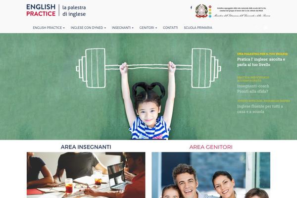 Academia theme site design template sample