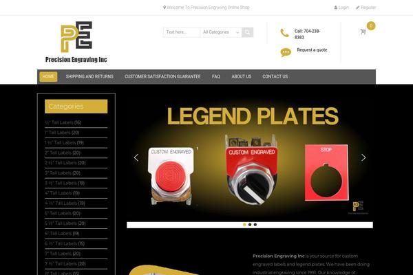 Handystore theme site design template sample