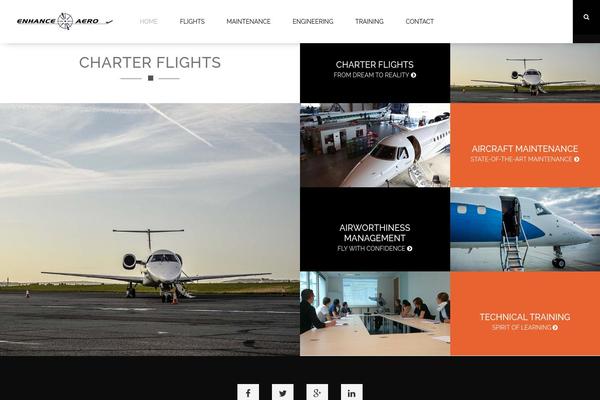 Facts theme site design template sample