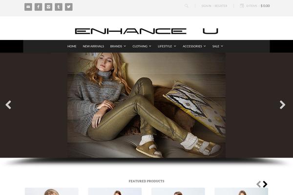 Site using Shopkeeper-deprecated plugin