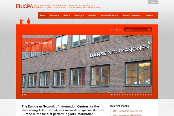 Bounce theme site design template sample