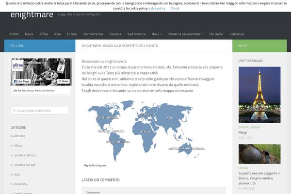Site using Menubar plugin