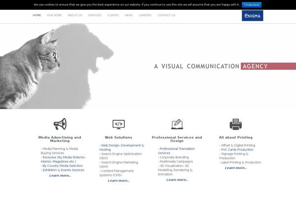 Sarraty theme site design template sample