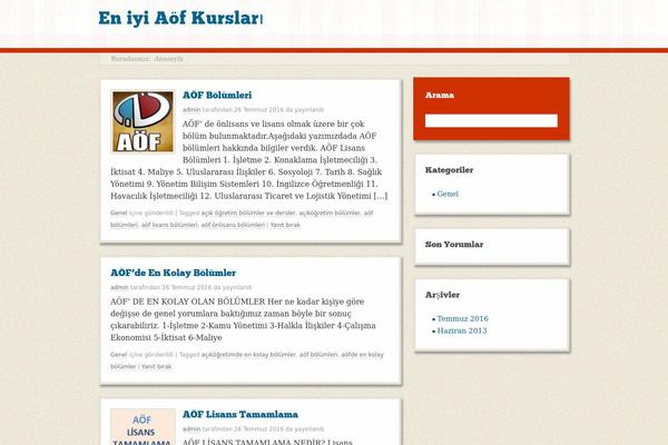Retro-fitted theme site design template sample