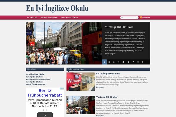 Zenko theme site design template sample