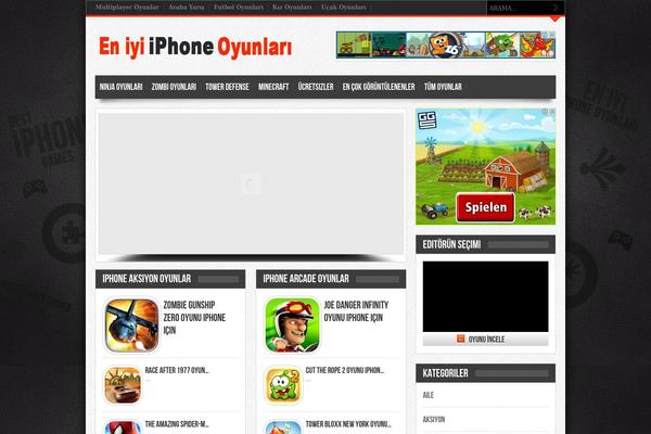 Leon theme site design template sample