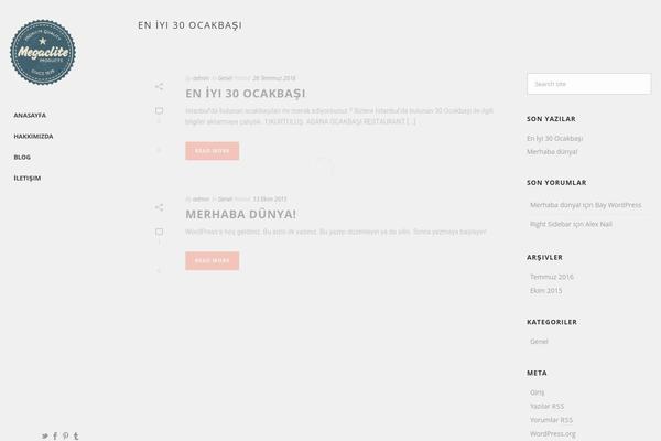 Jupiter theme site design template sample