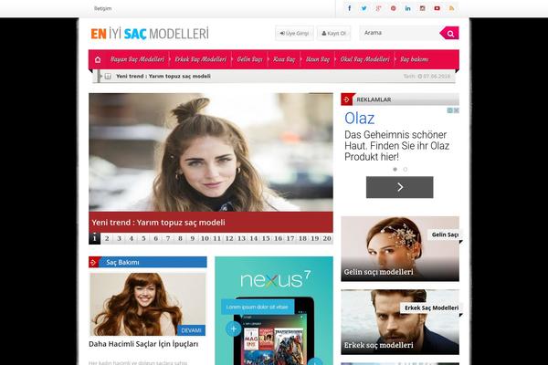 EsenPortal theme site design template sample