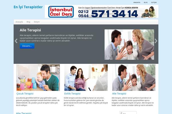 inCreate theme site design template sample