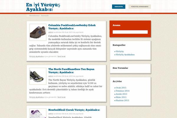 Retro-fitted theme site design template sample