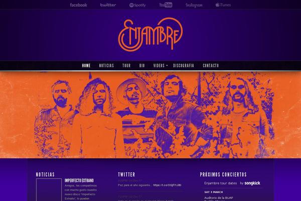 Dark-gritty-evolved theme site design template sample