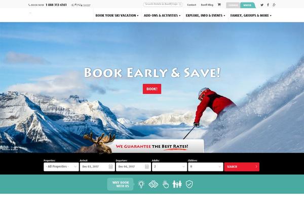 Enjoy theme site design template sample