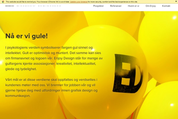 enjoydesign.no site used Enjoy