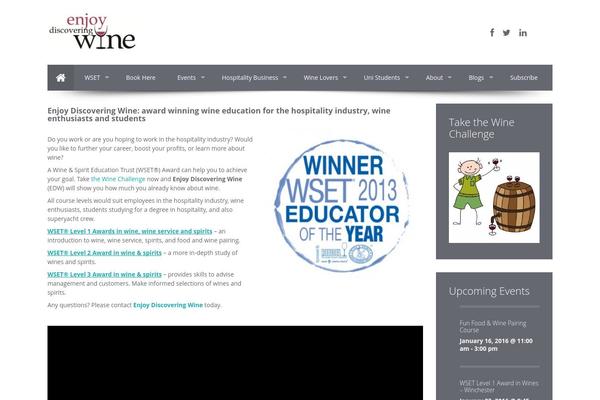 Cacoon theme site design template sample