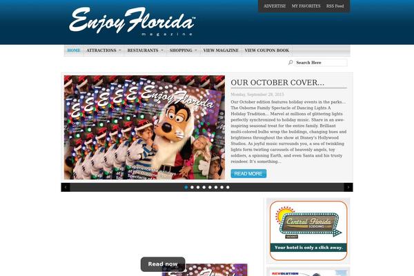 Organic Magazine theme site design template sample