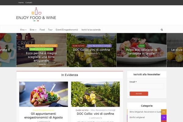 Nevermind theme site design template sample