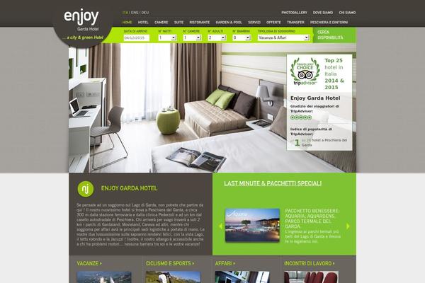 Enjoy theme site design template sample