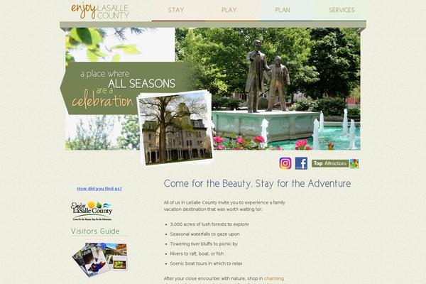 enjoylasallecounty.com site used Elc2020