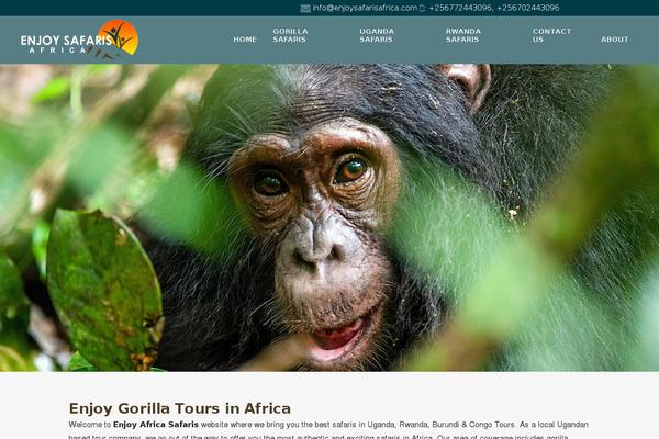 Safari theme site design template sample