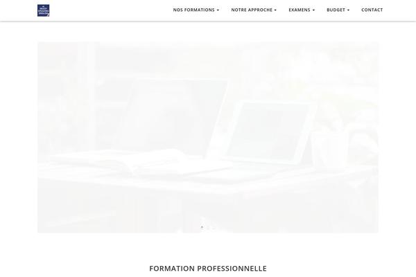 Integral theme site design template sample