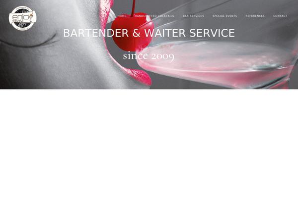 Oshine theme site design template sample