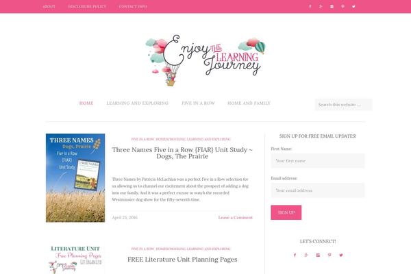 Flourish theme site design template sample