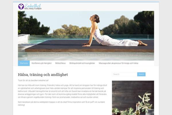 Accelerate theme site design template sample