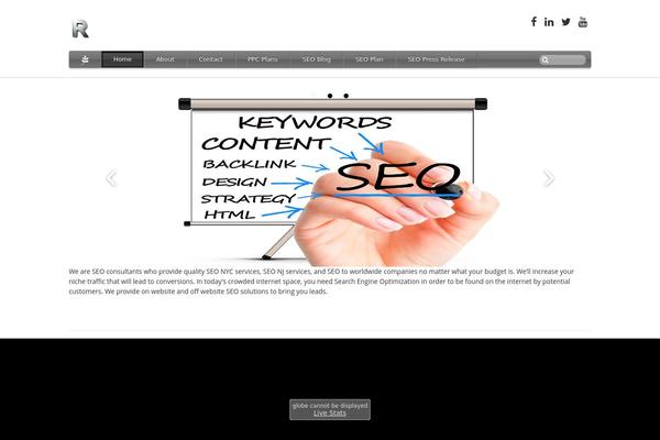 iBlogPro 6 theme site design template sample