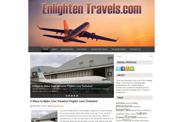 Side theme site design template sample