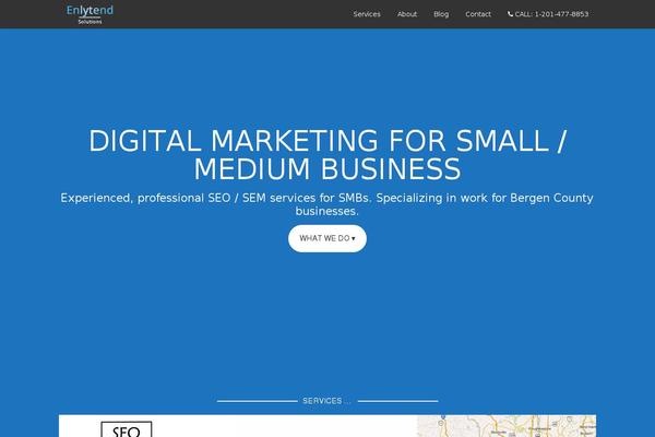 Agency Pro theme site design template sample