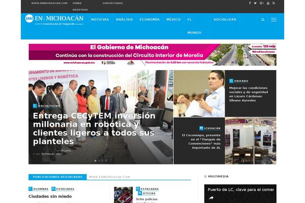 Foxiz theme site design template sample