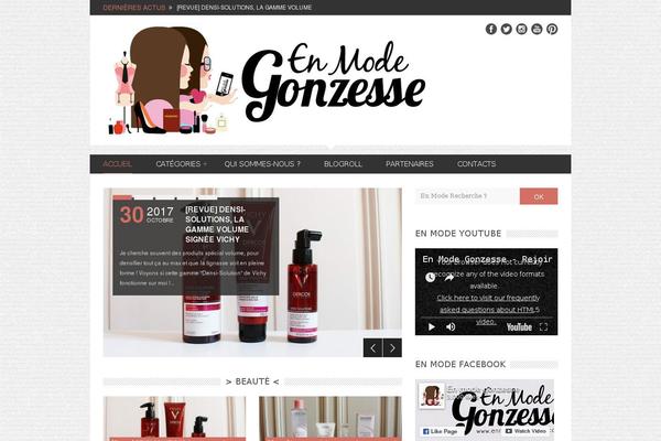 enmodegonzesse.com site used Unicorn
