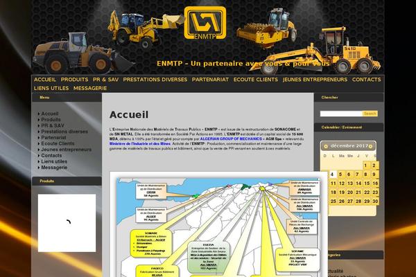 Site using Event Geek plugin