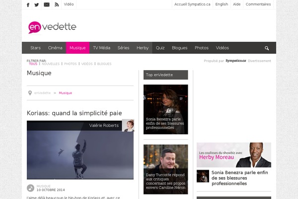 Site using Better archives widget plugin