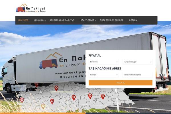 Batiment theme site design template sample