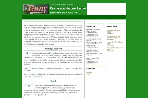 Suburbia theme site design template sample