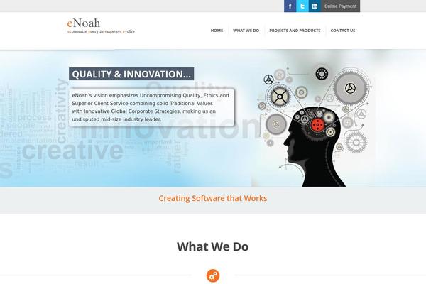 CoWorker theme site design template sample