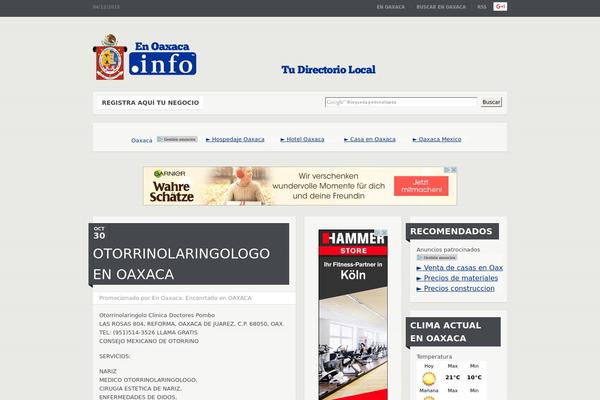 Downtown theme site design template sample