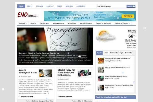 Gazette theme site design template sample