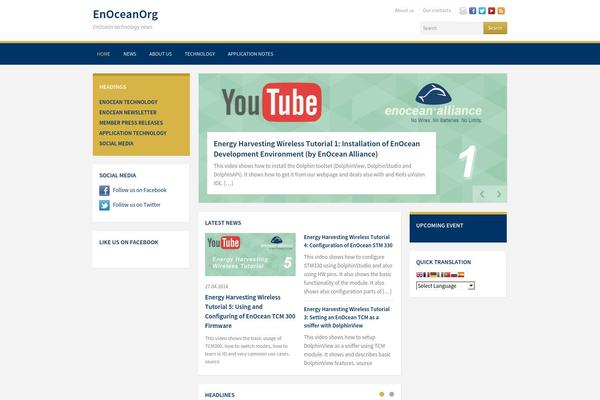 Academica Pro theme site design template sample
